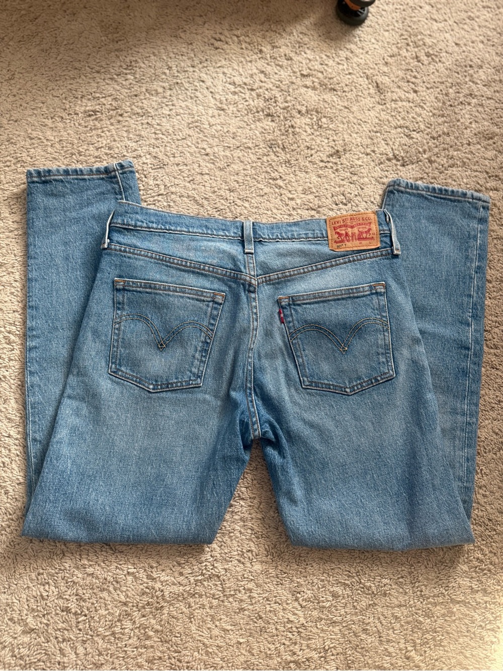 Levi's Light Blue Straight-Leg Men’s Jeans